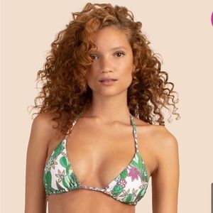 Trina Turk Cacti Triangle Top. Size 14 NWT!